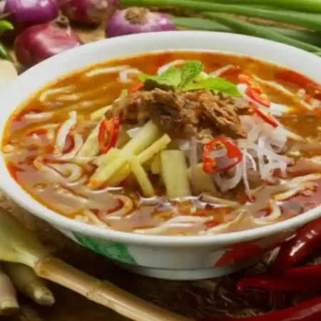 Lakse Kuah, Kuliner Tradisional Melayu yang Bikin Nagih