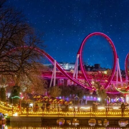Taman Tivoli, Tempat Hiburan Seru dan Romantis di Tengah Kota Copenhagen